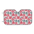 thumbnail image 6 of Lsque Rose Flowers Car Windshield Sun Shade | Accordion Folding Style Auto Shade for Car Truck SUV Van | Blocks UV Rays Sun Visor Protector | Medium, 6 of 7