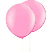AZOWA Pink Balloons 36 Inch Gaint Round Balloon Pack of 6