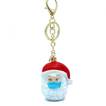 ShenMo 1 Christmas keychain cartoon resin Santa Claus pendant