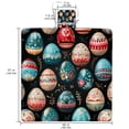 thumbnail image 2 of Easter Canvas Picnic Mat Waterproof Outdoor Blanket with Carrying Strap - Large Size for Family Beach Trips and Camping, Durable and Easy to Clean, 2 of 6