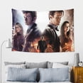 thumbnail image 6 of Doctor Who Tapestry, Anime Wall Poster Art, Wall Tapestry For Bedroom Living Room Dorm Room, Wall Hanging For Festival Party Events Background Photography Backdrop, 60x40 Inch, 6 of 9