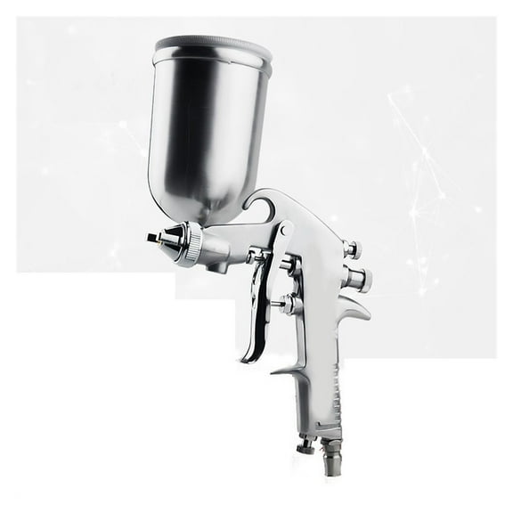 HVLP Spray Gun, Gravity Paint Sprayer Machine, with 400cc Capacity Aluminum Cup for Painting Car,furniture ,Advanced technology