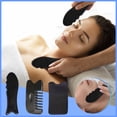 thumbnail image 1 of Wmkox8yii Herramientas faciales GuaSha Cuerno negro GuaSha Peine Guasha Herramienta para cara Cuerpo GuaSha Wmkox8yii  FJKAFA2445, 1 of 9