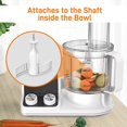 thumbnail image 4 of NutriChef Food Processor Emulsifying Blade - Replacement Parts for NutriChef Multifunction Food Processor Model Number: NCFP8, 4 of 7