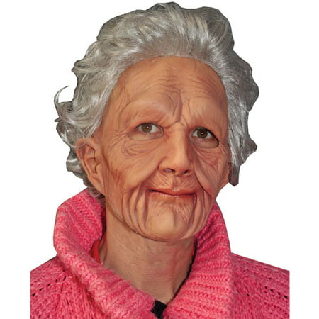 Supersoft Old Woman Halloween Adult Latex Mask