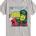 thumbnail image 3 of Marvel She Hulk - Comic Panel - Toddler And Youth Short Sleeve Graphic T-Shirt, 3 of 5