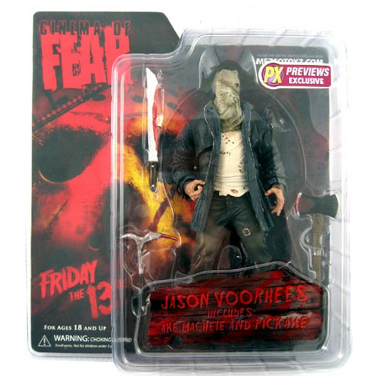 Jason Voorhees Friday the 13th sackhead VARIANT 7in Action Figure by Mezco  Toys 2009 PX Previews Exclusive