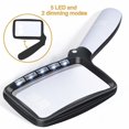 thumbnail image 4 of Lupa Plegable XCF con Luz LED 5 LED 2 Modos de Atenuación, 4 of 4