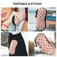 thumbnail image 6 of Honeii cute fox pink Print Neoprene Glasses Case,Spacious for Sunglasses and Eyeglasses,Zipper Eyeglass Case With Belt Clip, 6 of 6