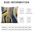 thumbnail image 5 of GOSMITH  Abstract Pillow Covers, Abstract Texture Stripes Pillow Cover Outdoor Pillow Cases for Couch Stripes Throw Pillow Cover Living Room Bedroom, 5 of 5
