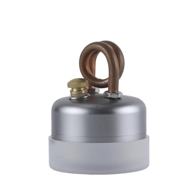 Mini estufa portátil Wosthever quemador compacto para mochilero y senderismo Plata 204