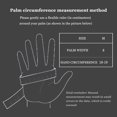 thumbnail image 3 of Anti-slip Weight Lifting Gloves, Workout Half Finger Gloves for Men and Women, Breathable Lightweight Gym Training Gloves for Enhance Palm Protection, Cycling, Pull Up, Exercise, Black, 3 of 8