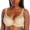 thumbnail image 1 of Goddess Women`s Michelle Plus-Size Underwire Padded Banded Bra, 42C, SAND, 1 of 2