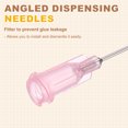 thumbnail image 3 of Agujas de dispensación anguladas Uxcell 20Ga, 66Pcs 1.5 pulgadas, puntas de aguja de 45° con aguja de bloqueo Luer, 3 of 6