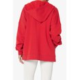 thumbnail image 2 of TheMoogan Women's PLUS Essential Full Zip Cotton Fleece Hoodie Sweatshirt Relaxed Track Jacket, 2 of 7