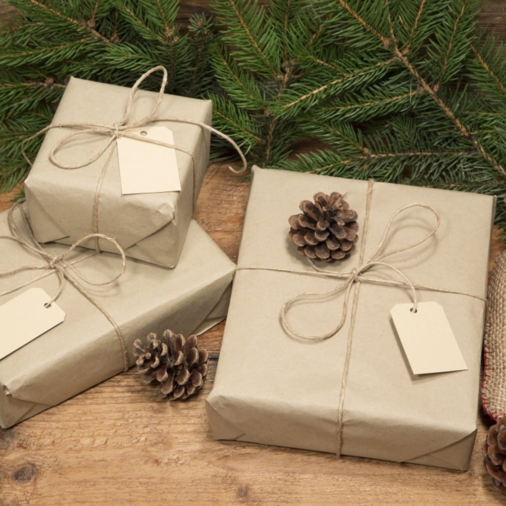 FENGGUIQU Khaki Kraft Paper Roll for Flower Bouquet Wrapping, Packaging, and Paper Crafting Projects