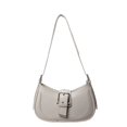 thumbnail image 1 of Bolso Mano Crescent Bag Mujer PU Cuero Hebilla para Desplazamientos Viajes Fiesta, 1 of 9