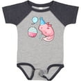 thumbnail image 3 of Inktastic Cute Axolotl Birthday with Cupcake Boys or Girls Baby Bodysuit, 3 of 5