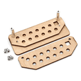 thumbnail image 4 of Carving Storage Rack Multi Hole Organizer Wooden Rack for Carving Tools, 4 of 8