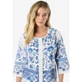 thumbnail image 3 of Roaman's Women's Plus Size Monique Printed Big Shirt, 3 of 5