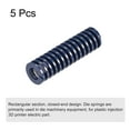 thumbnail image 3 of Unique Bargains Die Spring 5 Pack 20mm OD 65mm Long Spiral Stamping Light Load Compression Die Springs, Blue, 3 of 5