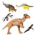 thumbnail image 4 of Figuras de acción de juguete de dinosaurios coleccionables, dinosaurio Carnosaurus, Velociraptor, mosasaurus, T rex, Spinosaurus, Jurassic World, regalos, 4 of 5
