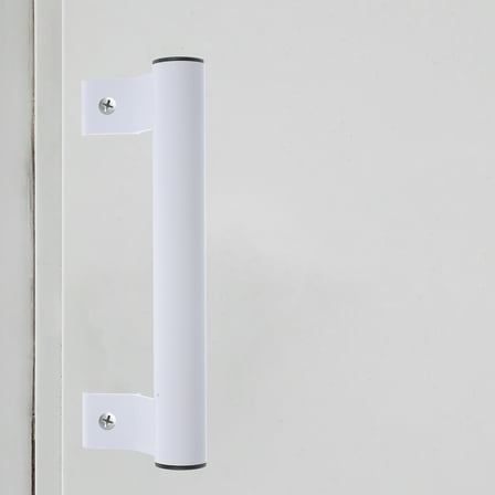 Worgeous Sleek and Elegant Design Door Handles Aluminum White Door Maintenance 1Set