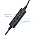 thumbnail image 4 of Auriculares Con Cable Usb Auriculares Duales Traje De Micrófono Pc Clientes De La Computadora Centro De Llamadas Plug Play Auriculares Con Cancelación De Ruido Micrófono Speravity EL008813-00, 4 of 5