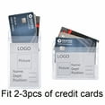 thumbnail image 3 of GOGO 50Pcs Horizontal Badge Card Holder Protective Case, 3 of 7