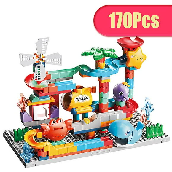 Seabed Amusement Park Kawaii Building Blocks Sets Underwater World Ball Gifts For Kids Children Educational Toys