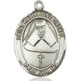 thumbnail image 3 of Extel Large Oval Pewter St. Katharine Drexel Medal, Made in USA, 3 of 10