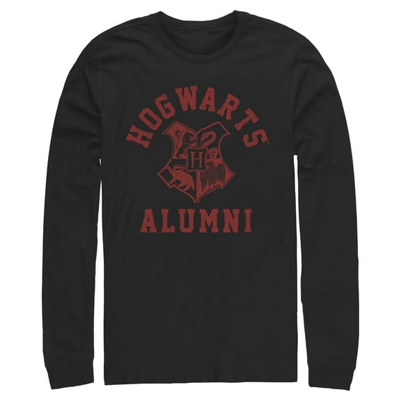 Mens Harry Potter Hogwarts Alumni Long Sleeve Shirt