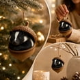 thumbnail image 2 of Clearance! 3D Forest Animal Acorn Ornaments-Cozy Forest Woodland Christmas Ornaments for Christmas Tree & Home Decor (Skunk), 2 of 7