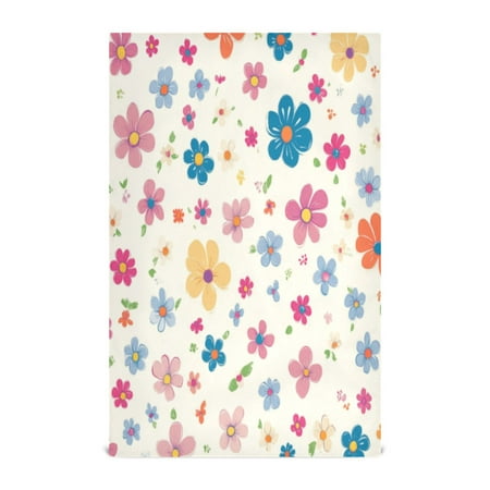 

Kitchen Towel 28x18 Inches x6，Plate Towel Decorative Towel Napkin Tea Towel Tea Towels For Kitchen Dish Cloths & Dish Towels Lots Of Pretty Flowers