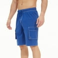 thumbnail image 3 of Mens Solid Color Swim Trunks, Classic Design, Quick - Dry, Summer Beach & Water Sports, 3 of 5