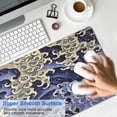 thumbnail image 4 of Golden and Purple Starry Sky Waves&nbsp;pad Mousewaterproof,rubber+multispandexno Slip Gaming Mouse PadDesk Pad for Office Home Game 31.5x15.7inches, 4 of 7