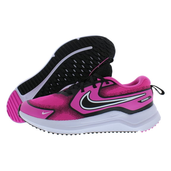 Nike Cosmic Runner GS Girls Shoes Size 6.5, Color: Laser Fuschia/White/Black