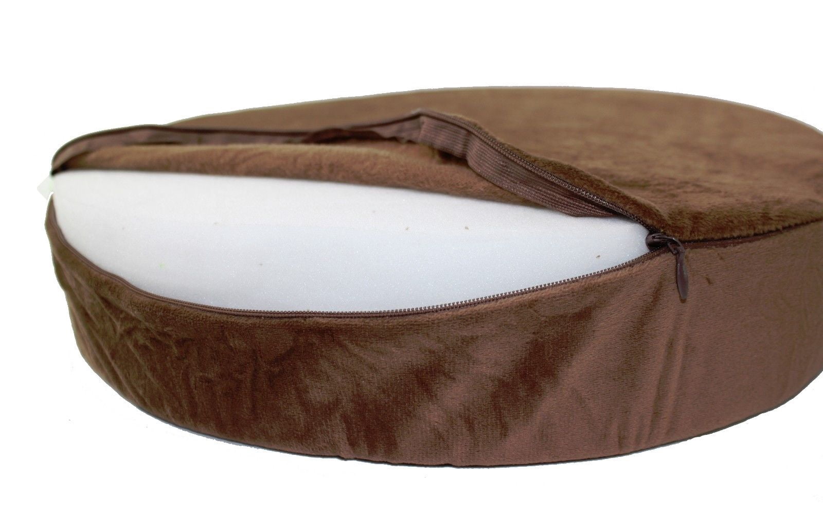 3D Brown Cat Face Memory Foam Cushion Pillow Doll Seat Pad Home Decor LS01726