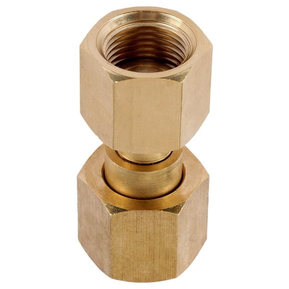 Carbon Dioxide Tank to Argon Regulator Adapter CGA 320 to CGA 580 with Gasket Reliable Connection for Welding Applications