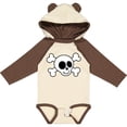 thumbnail image 3 of Inktastic Fun Skull And Crossbones Boys or Girls Long Sleeve Baby Bodysuit, 3 of 5