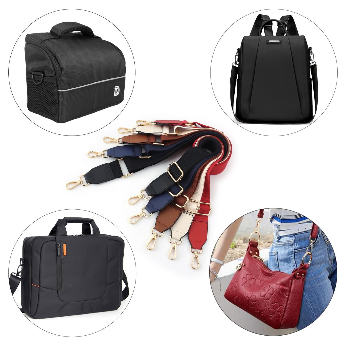 Garende Shoulder Bag Strap Cross Body Strap Fashion Detachable PU Leather  Bag Strap Purse Strap for Small Bag DIY Bag Accessories, Dark Beige - Yahoo  Shopping