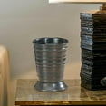 thumbnail image 4 of nu steel Bogart Metal Tumbler, Makeup Brush Holder and Toothbrush Cup for Bathroom, Countertop, Desk, Dorm, College, and Vanity - Oil Rubbed Bronze, 4 of 6