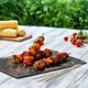thumbnail image 3 of Brochetas de madera de bambú de 30 cm para asar, shish kabob (100), 3 of 6