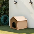 thumbnail image 6 of Lotpreco Outside Cat House Weatherproof Warm Cat Shelter Foldable Cat Outdoor House Collapsible Insulated Pet House for Indoor Outdoor Use, 6 of 9