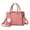 Pink, variant on SUSHANG Women Tote Bag Fashion Handbags Ladies Purse Satchel Shoulder Bags Tote Leather Bag for Ladies