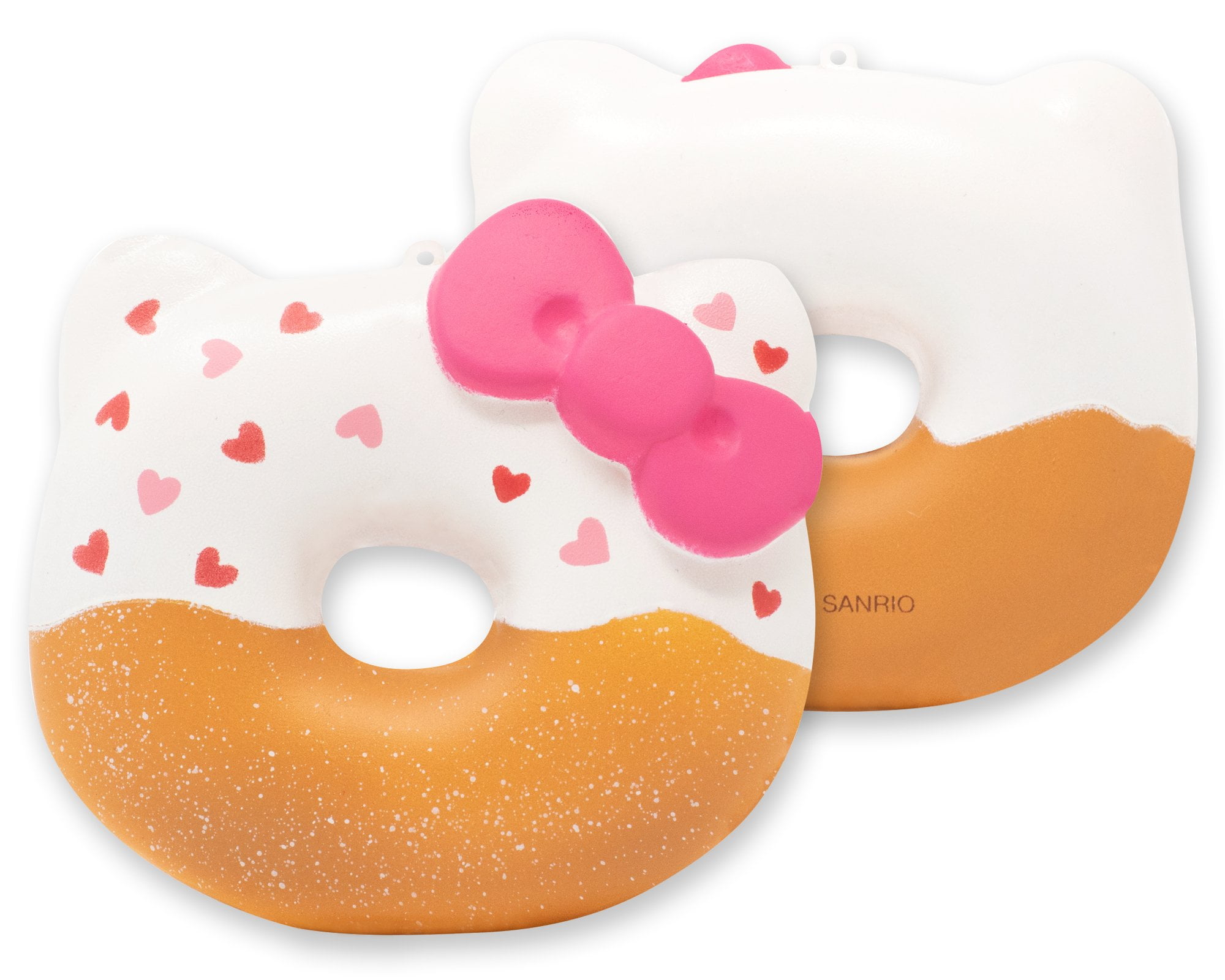 Kawaii Squishies for Kids Sanrio Hello Kitty Ice Cream Donut Slow Rising Squishy Toy Keychain Birthday Gift Boxes Girls Sprinkles for Party Favors Adults Boys Stress Balls 