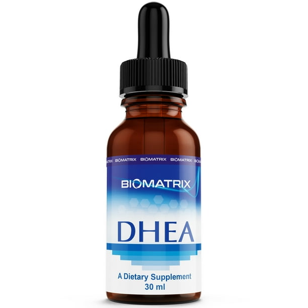 Biomatrix Dhea 30 Ml 1 000 Drops Dietary Supplement For Immunity Function Liquid Micronized Energy Increased Muscle Hormone Balance Walmart Com Walmart Com