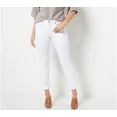 thumbnail image 2 of NYDJ OPTIC WHITE Women's Sheri Slim Ankle Jeans with Roll Cuff, US 12, 2 of 4