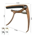 thumbnail image 7 of Likegreen Guitar Capo 3in1 Metal Capo with Pick Holder and 2Picks Clip Clamp,Ukulele,Mandolin,Banjo,Guitar Accessories,Grainy, 7 of 7
