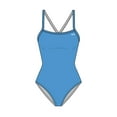 thumbnail image 1 of Tyr Durafast Solid Diamondfit Light Blue Size 34, 1 of 1